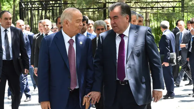 Каримов и Рахмон