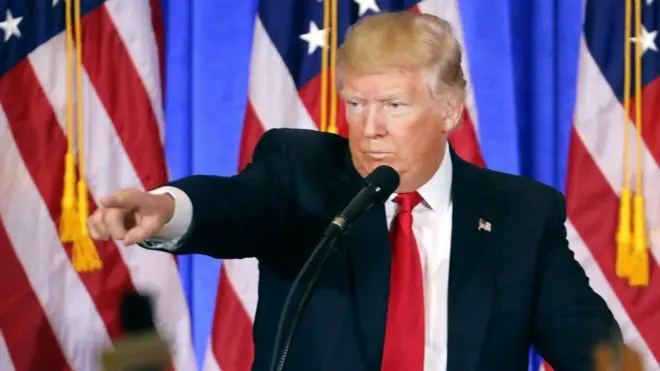 Madaxweynaha la doortay ee Mareykanka, Donald Trump, oo ka hadlay qaar ka mid ah siyaasadahiisa dibadda