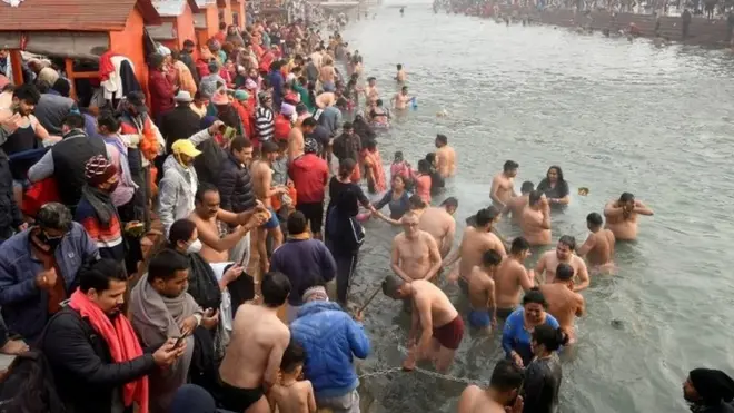 Hindu hacı adayları