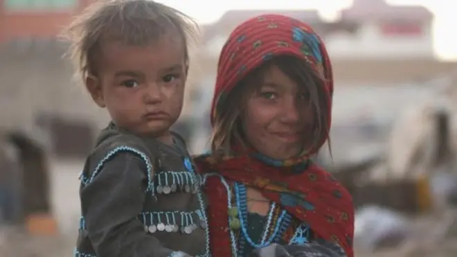 Afghan children