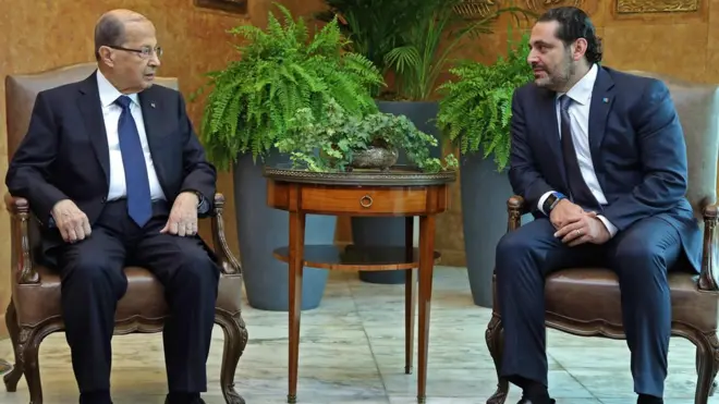 الحريري وعون