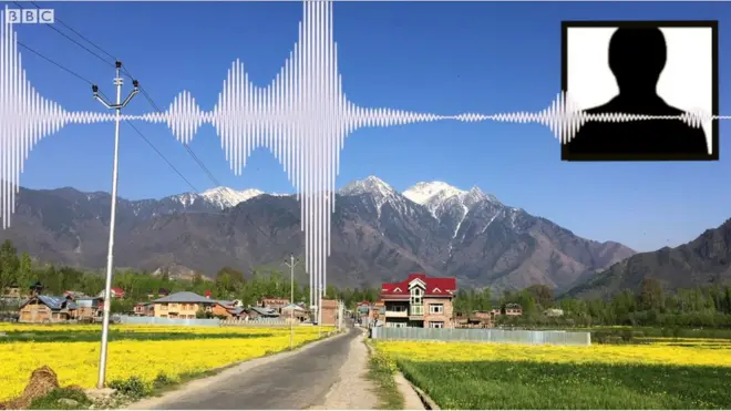 बीबीसी ने श्रीनगर के पास ढाबा चला रहे एक व्यक्ति से फ़ोन पर बात की है