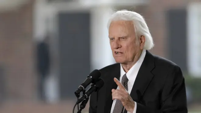 Mục sư Billy Graham là một trong những nhà lãnh đạo có nhiều ảnh hưởng nhất của Phong trào Tin Lành
