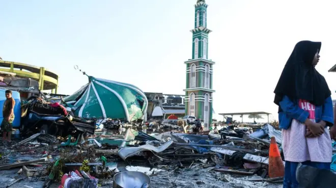 yıkılmış bir cami