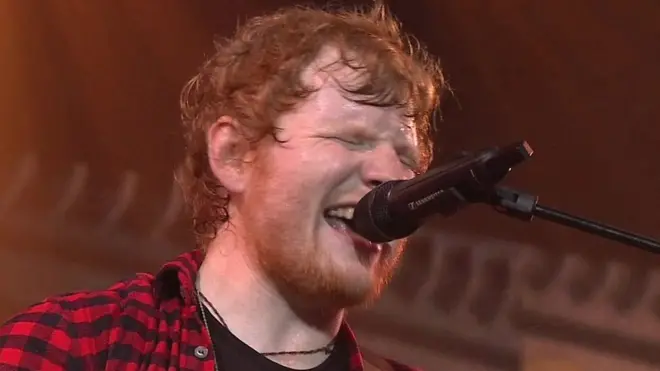 المغني البريطاني ايد شيران