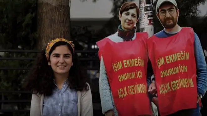 Semih Özakça'nın eşi Esra Özakça