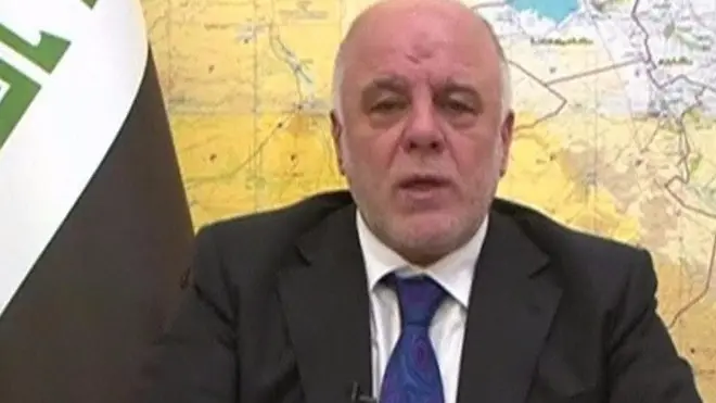 رئيس الوزراء العراقي حيدر العبادي