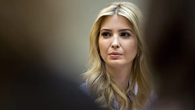 Ivanka Trump.