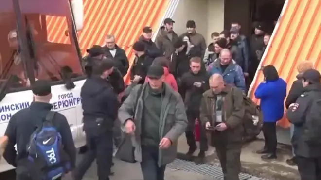 Россияда мобилизация