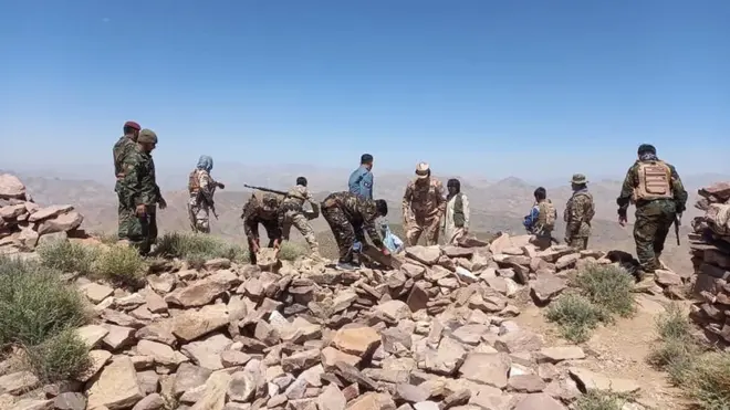 نیروهای امنیتی در ولسوالی مالستان