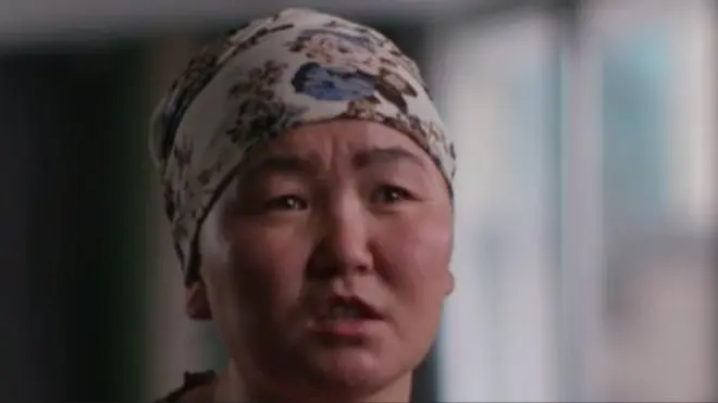 Victima de campos de reeducacion en Xinjiang.