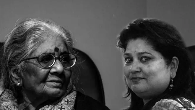 मन्नू भंडारी के साथ गीताश्री