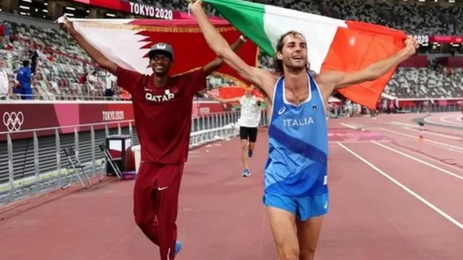 የኳታር እና የጣሊያን አትሌቶች