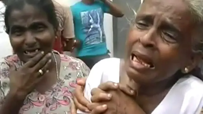 මියගිය සිරකරුවන්ගේ ඥාතීන්