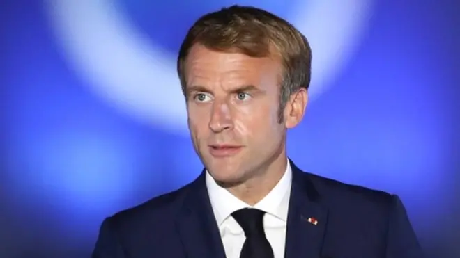 फ़्रांस के राष्ट्रपति इमैनुएल मैक्रों