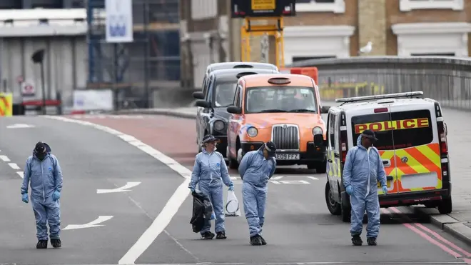 Serangan di London Bridge merupakan aksi teror ketiga di Inggris sejak 22 Maret lalu.
