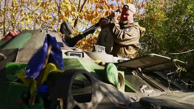 สำรวจแคร์ซอน ก่อนรัสเซียถอนทัพ