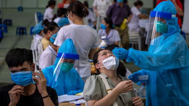 Việt Nam, từ ngày 29/01/2022 đến hết ngày 28/02/2022, tổ chức chiến dịch tiêm chủng vaccine mùa Xuân năm 2022