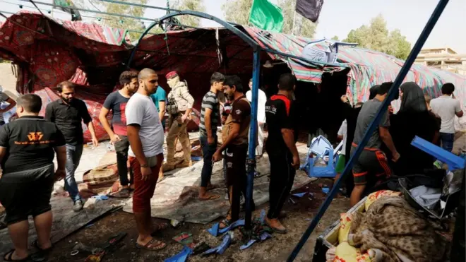 حملہ میں 60 سے زائد افراد زحمی ہوئے