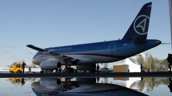 Таким публика впервые увидела SuperJet