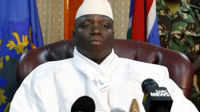Rais wa Gambia Yahya Jammeh