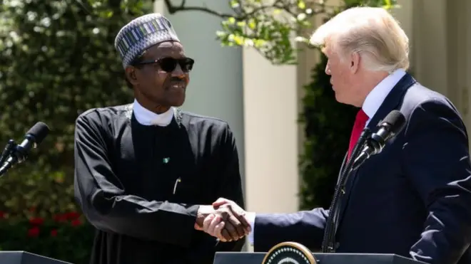 Buhari na Trump