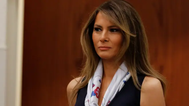 Melania Trump, menurut Daily Mail, pernah bekerja sebagai 'perempuan pendamping'.