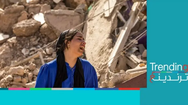 إنقاذ رضيعة من تحت الأنقاض ومغاربة ينعون أفراد عائلاتهم