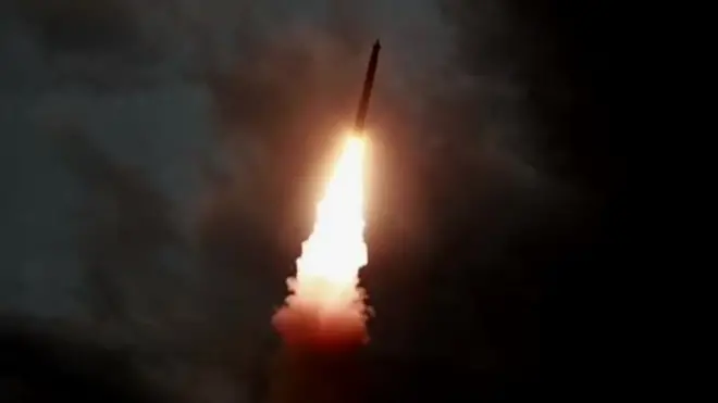 2019년 7월 31일 김정은 국무위원장의 지도 하에 '신형 대구경조종방사포 시험사격'을 했다고 조선중앙TV가 다음날인 8월 1일 보도했다