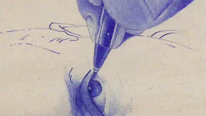 పెన్ను, బాల్‌పాయింట్ పెన్ను