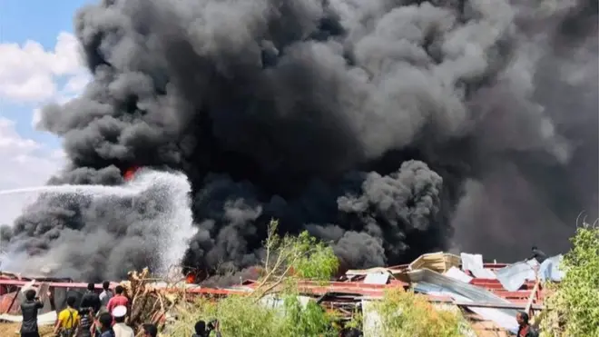 ከአየር ጥቃቱ በኋላ