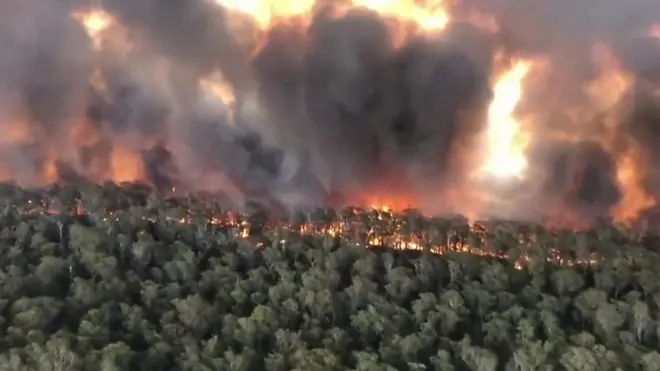 ඔස්ට්‍රේලියාවේ ලැව් ගිනි