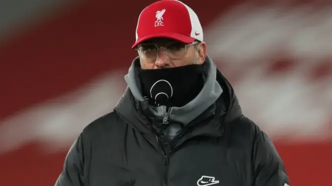 Liverpool manager Jurgen Klopp