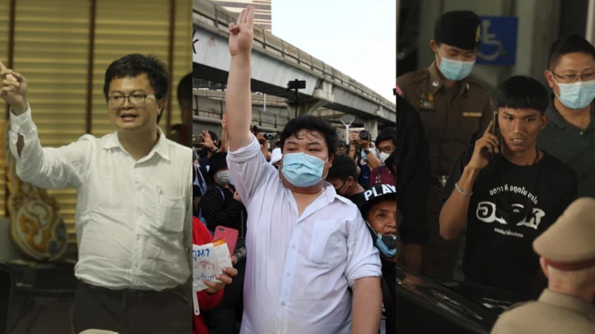 ออกหมายจับแกนนำชุมนุมต่อต้านรัฐบาล-ปราศรัยวิจารณ์สถาบันกษัตริย์