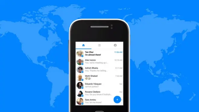 Watu bilioni moja duniani hutumia programu ya Messenger kila mwezi kwa mujibu wa Facebook