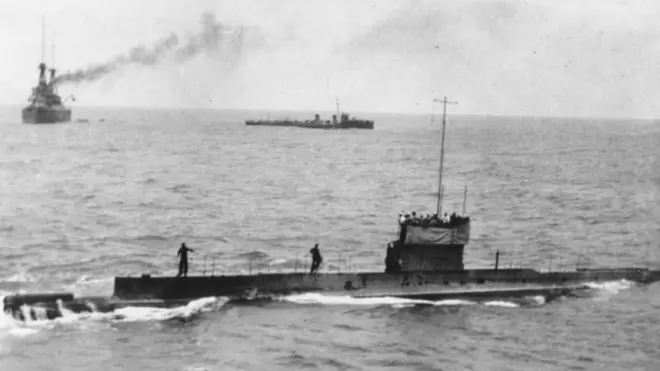 Субмарина зникла у 1914 роц? з 35 моряками на борту