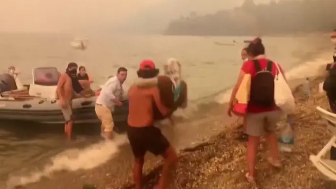 Туреччина, пожежі