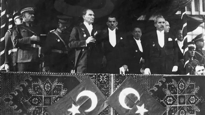 1929-cu il. Mustafa Kemal Atatürk
