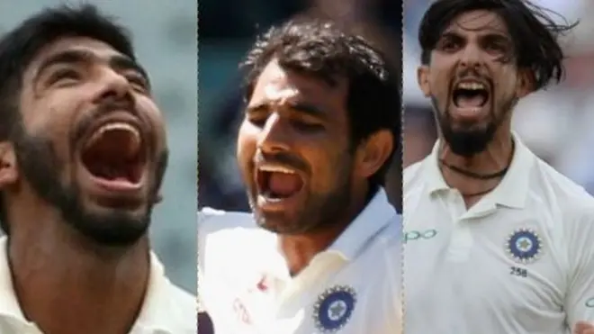 बुमराह-शमी-ईशांत