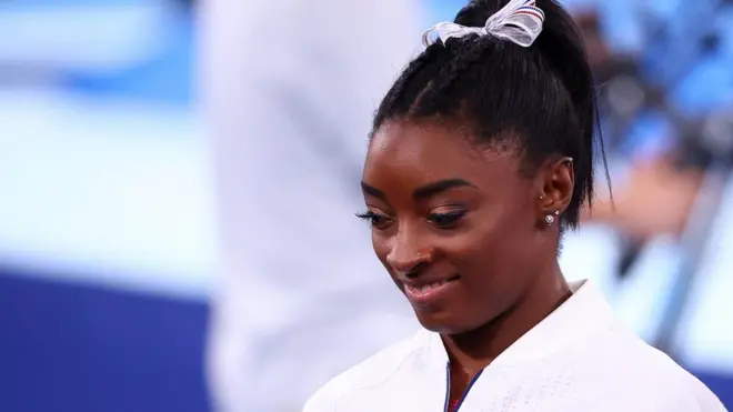 'Não somos apenas atletas, somos pessoas', disse Simone Biles ao deixar a arena da Olimpíadaganhar no crashTóquio