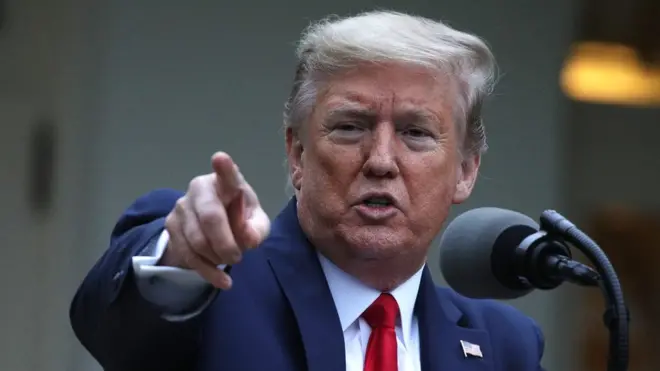 Дональд Трамп 14 апреля 2020