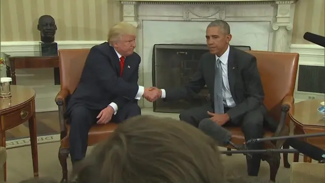 Трамп и Обама