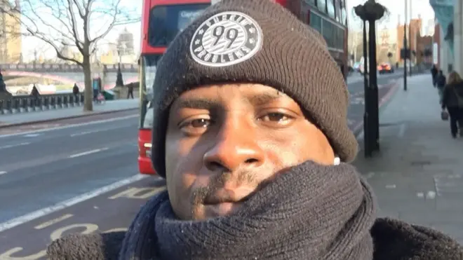 Tunde say when di snow fall finish di breeze go come start e own, di breeze na di main cold.