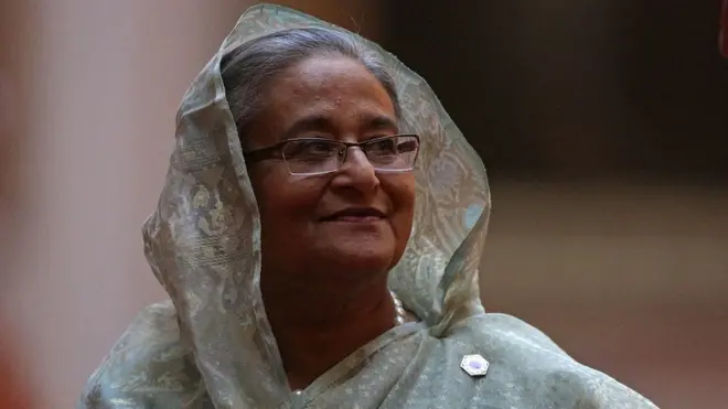 बांग्लादेश की प्रधानमंत्री शेख हसीना वाजेद