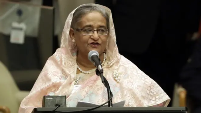 बांग्लादेश की प्रधानमंत्री शेख हसीना