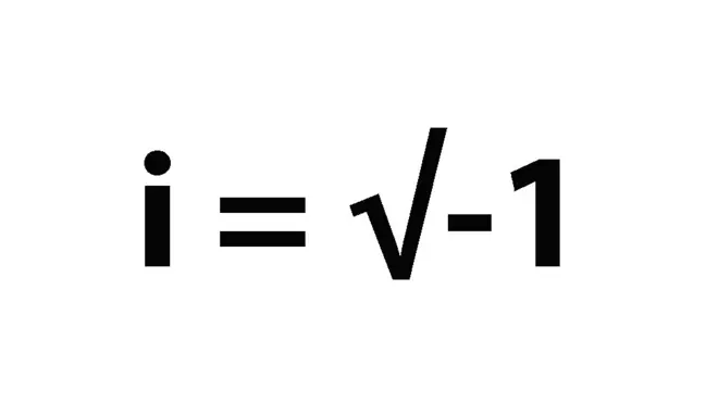i = √-1