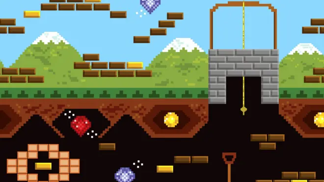 Старая видеоигра