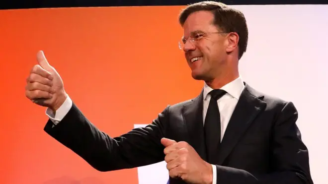 Рютте заявил, что намерен придерживаться курса стабильности и процветания