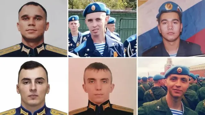 331-полкнинг ҳалок бўлган айрим десантлари суратлари