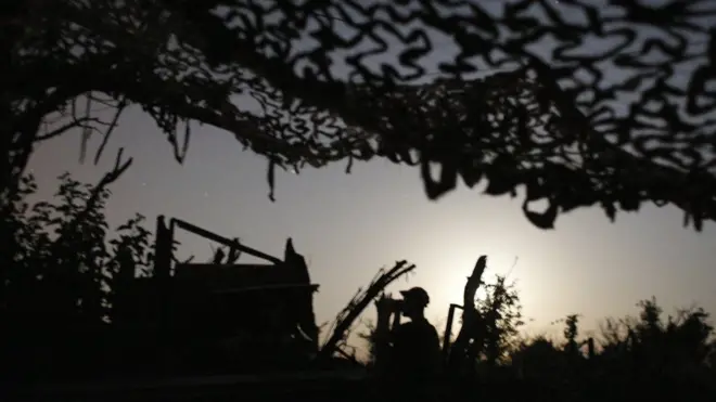 Обстріли активізувались ввечері